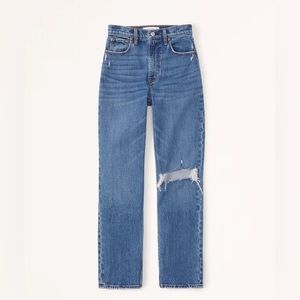 A&F Ultra High Rise 90s Straight Jean